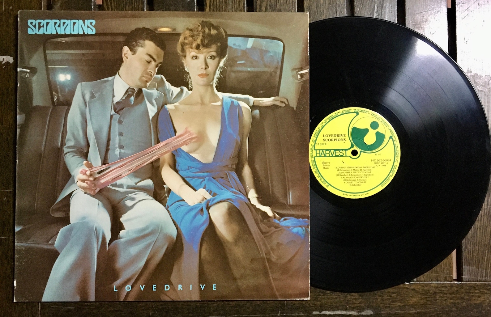 1979 Scorpions Lovedrive , Vinyl, LP, Album - Etsy