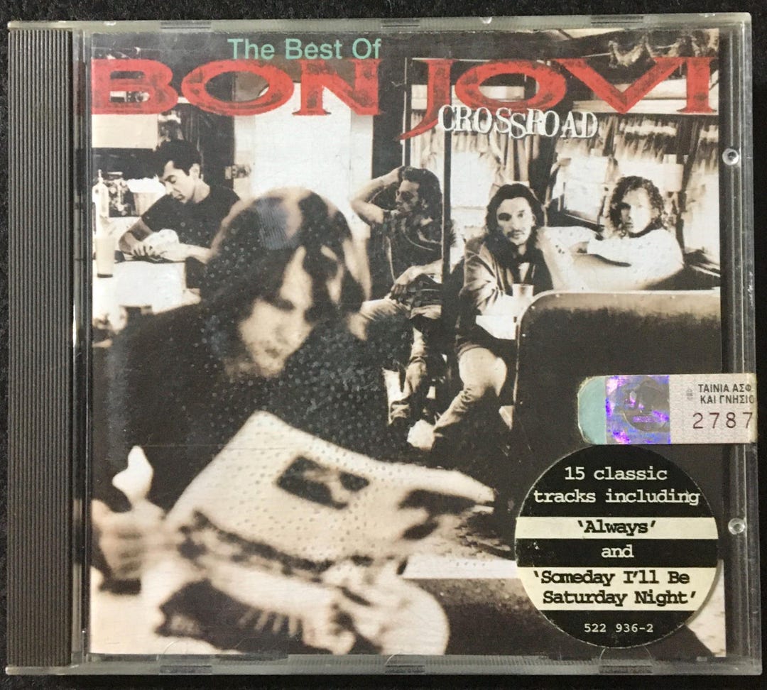 Bon Jovi – Cross Road CD - Greatest Hits Compilation - Etsy