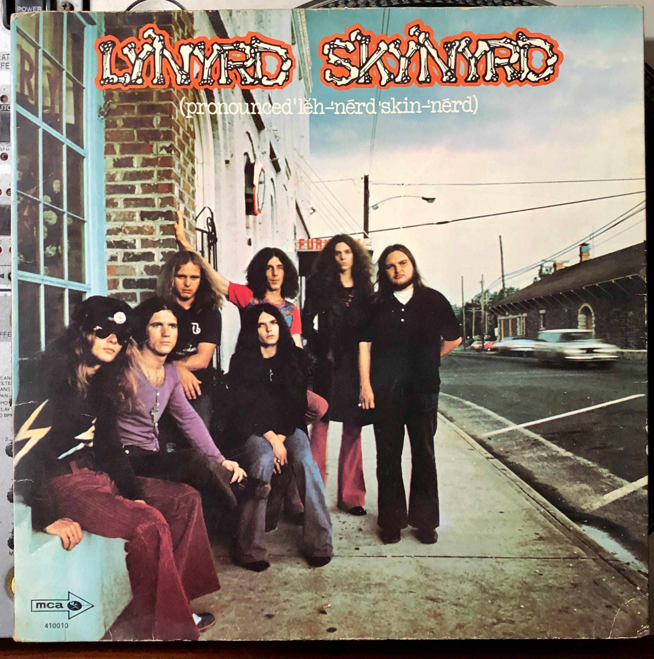 1973 Lynyrd Skynyrd – (Pronounced 'Lĕh-'nérd 'Skin-'nérd) Vinyl, LP, Album