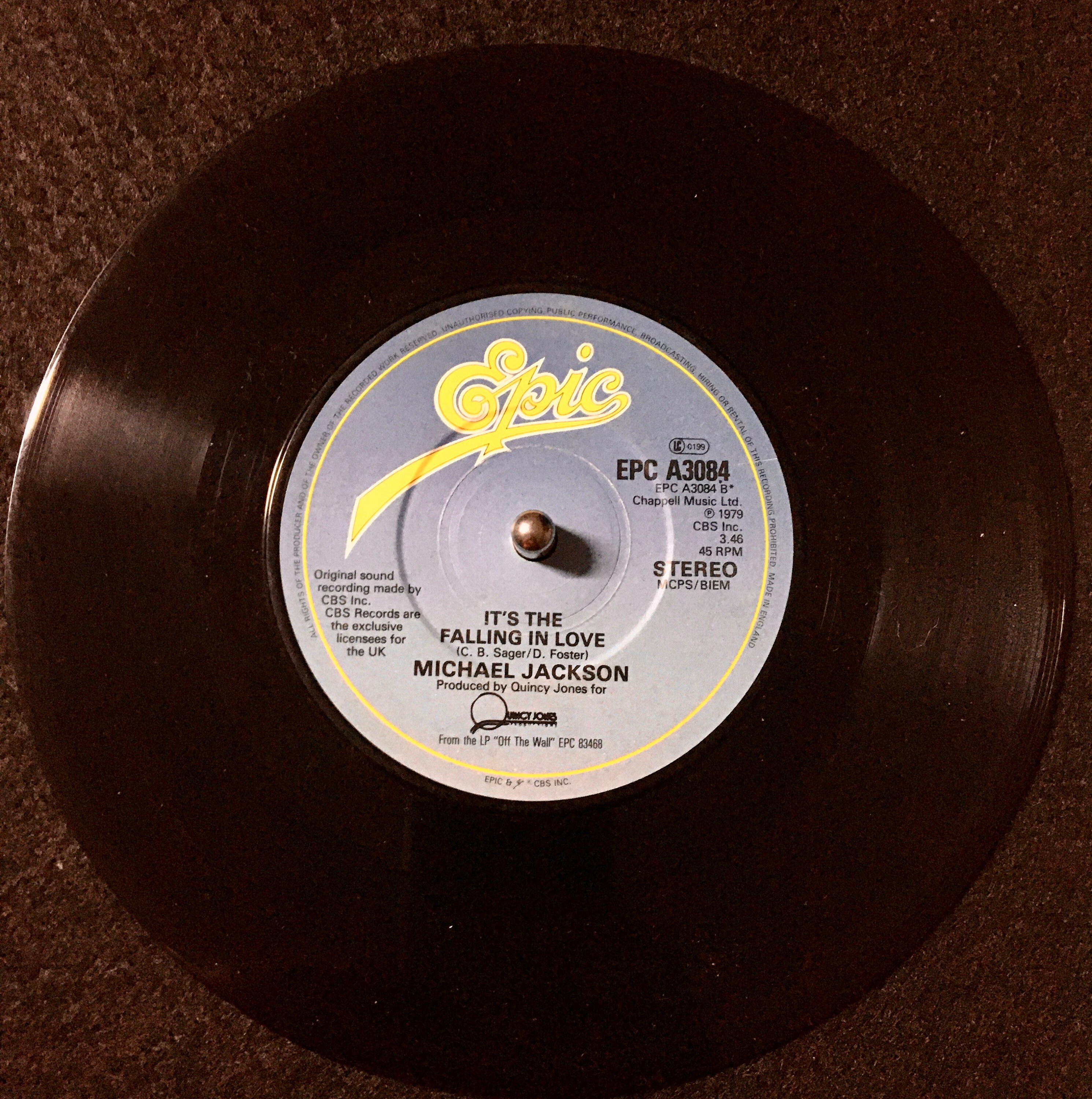 1983 Michael Jackson - Billie Jean , Vinyl, 7