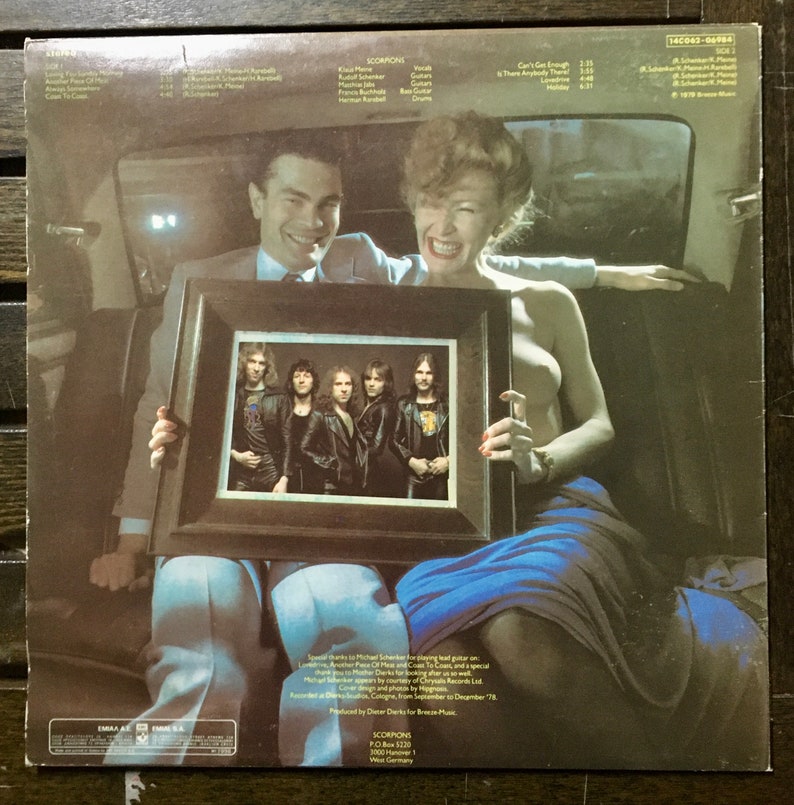 1979 Scorpions – Lovedrive , Vinyl, LP, Album - Etsy