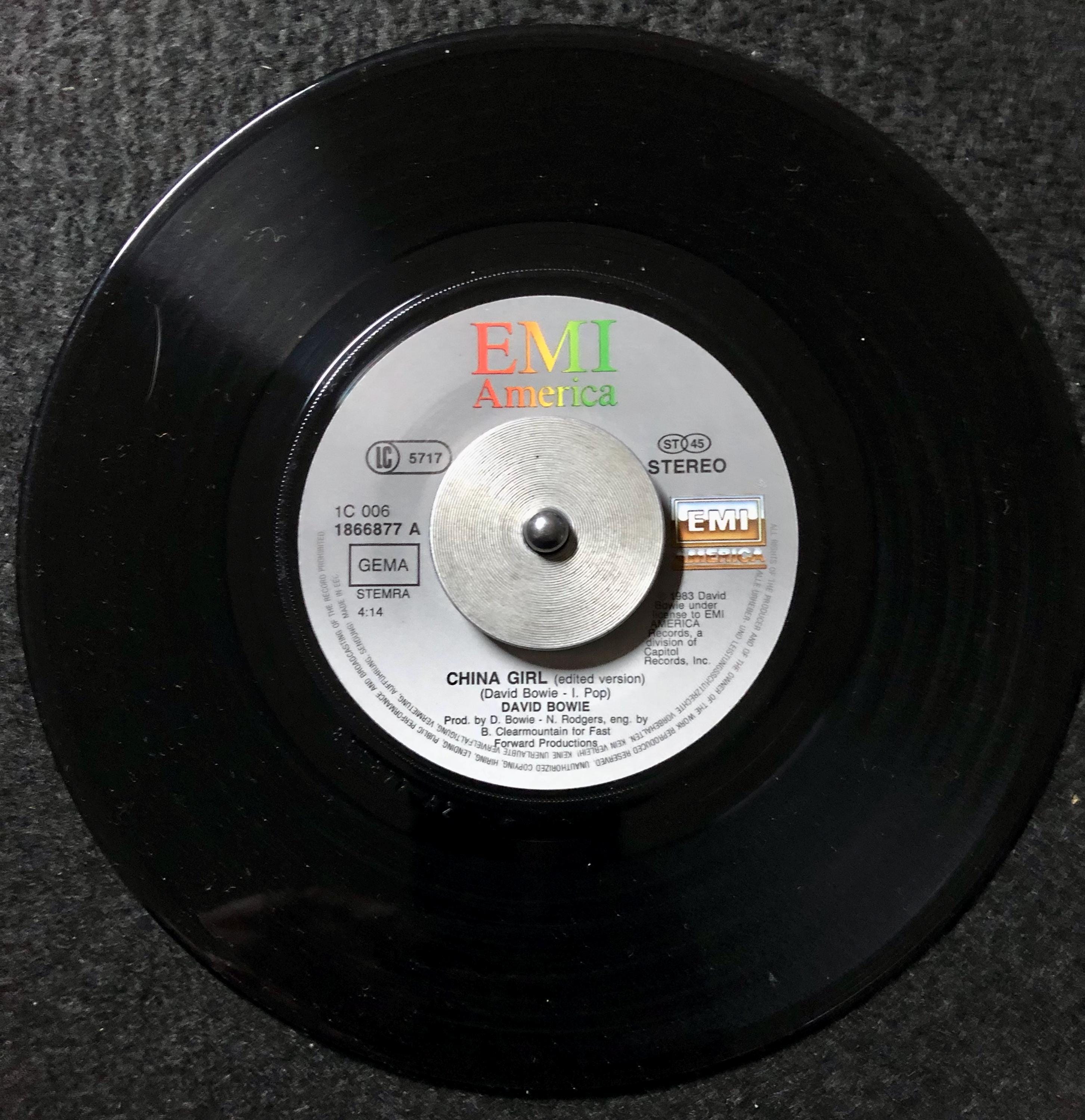 1983 デヴィッド・ボウイ – チャイナ・ガール、レコード、7インチ、45