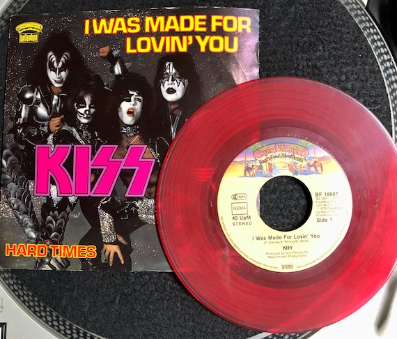 1979 Kiss – I Was Made for Lovin' You , Vinyl, 7