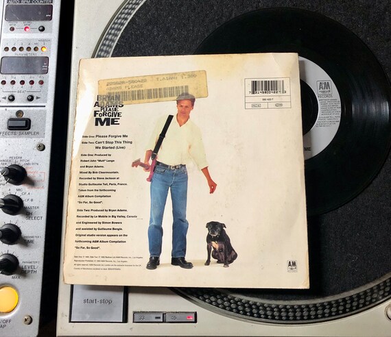 1993 Bryan Adams – Please Forgive Me , Vinyl, 7