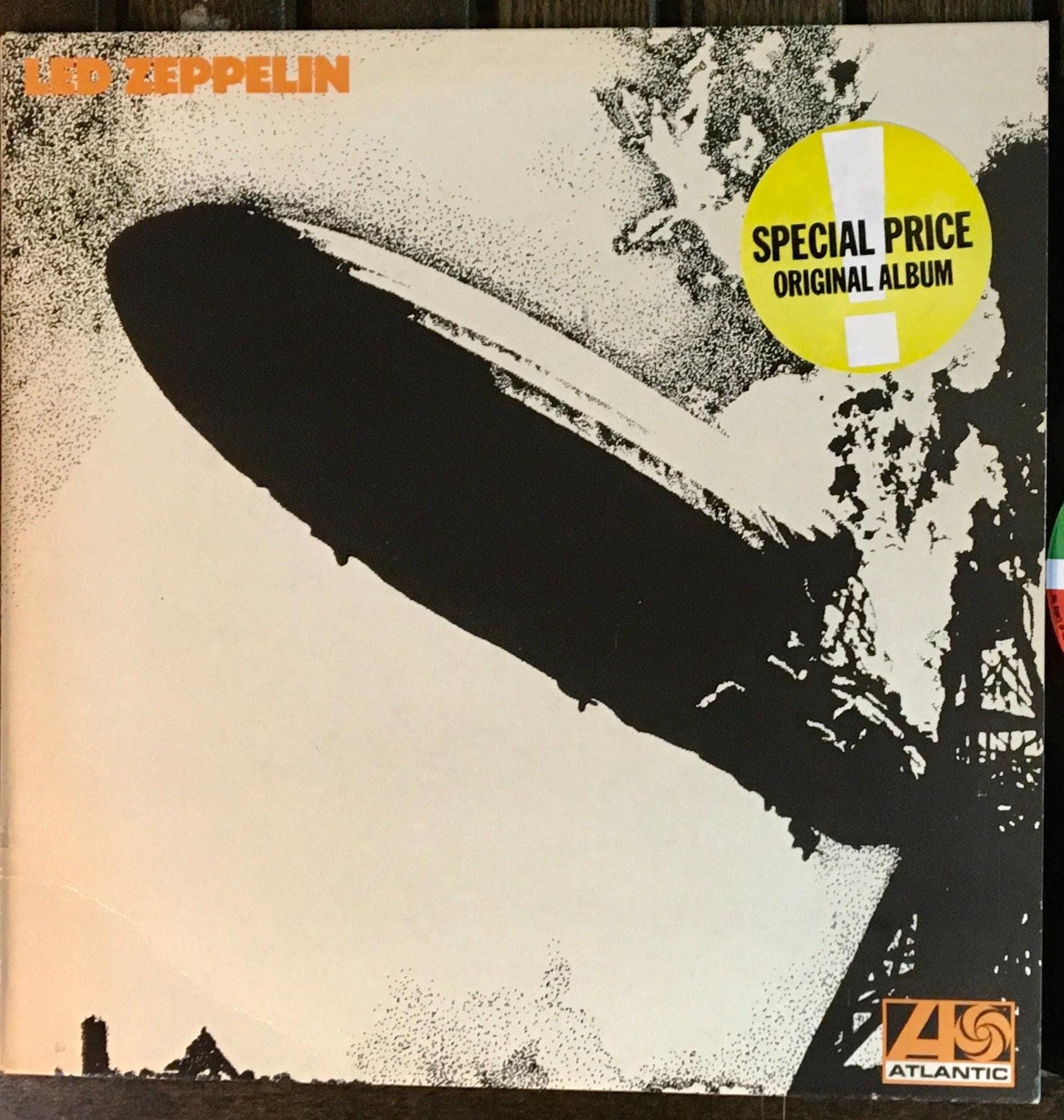 Led Zeppelin Led Zeppelin Vinyl LP Album Rare Greek Press Etsy Canada