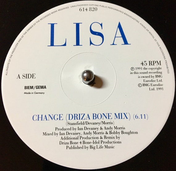 1991 Lisa Stansfield - Change , Vinyl, 12