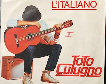 1983 Toto Cutugno – L'Italiano, vinyl, 7", 45 toeren, single