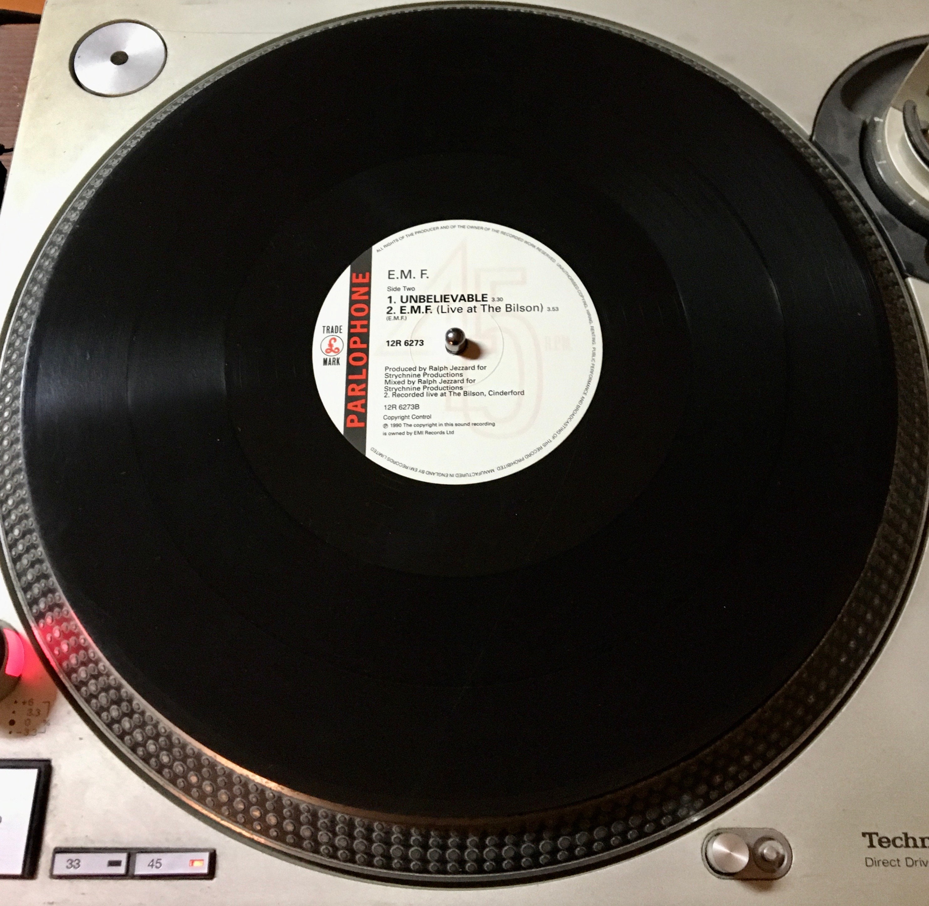 EMF/Unbelievableレコード12\