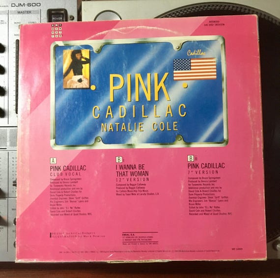 1988 Natalie Cole - Pink Cadillac , Vinyl, 12