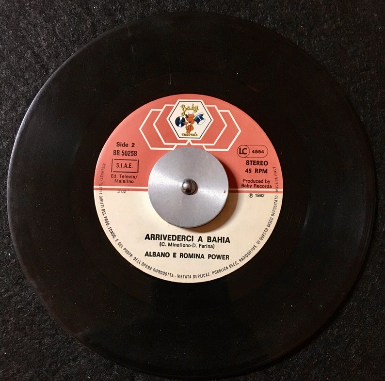 1982 Al Bano E Romina Power Felicità , Vinyl, 7, 45 RPM, Single - Etsy