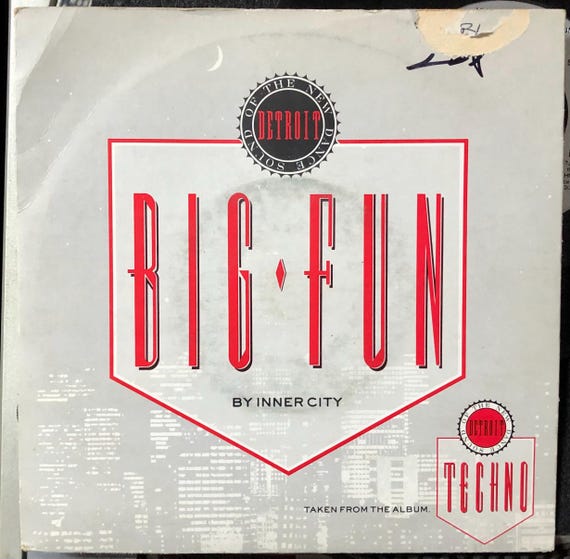 洋楽 inner-City Clique 1988 Inner City Featuring Kevin Saunderson - Big Fun , Vinyl, 7
