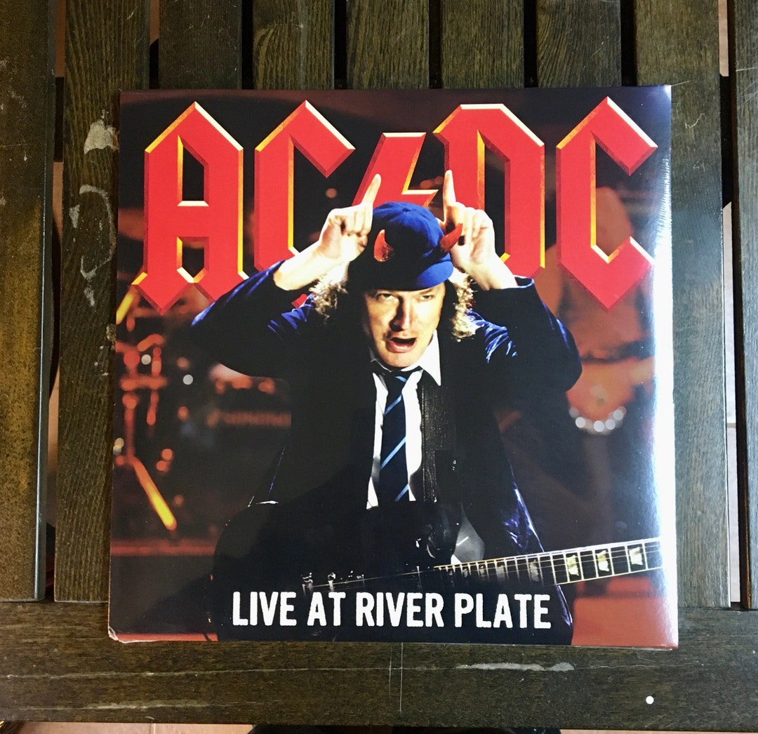 Factory Sealed AC/DC Live at River Plate 3x Vinyl LP - Red Translucent ...
