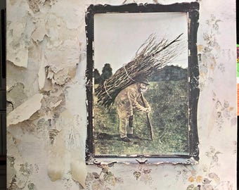 1972 Led Zeppelin – Sin título, Vinilo, LP, Álbum, Carpeta desplegable