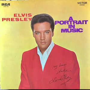 Elvis Presley – A Portrait In Music , Vinyl, LP, Compilation, Stereo, Gatefold