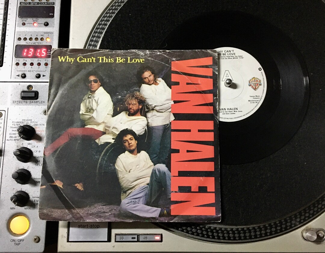 Van Halen Why Can't This Be Love Hq 1986 Van Halen Why Can't This Be Love , Vinyl, 7, Single, 45 RPM - Etsy