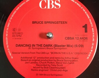 1984 ブルース・スプリングスティーン - ダンシング・イン・ザ・ダーク