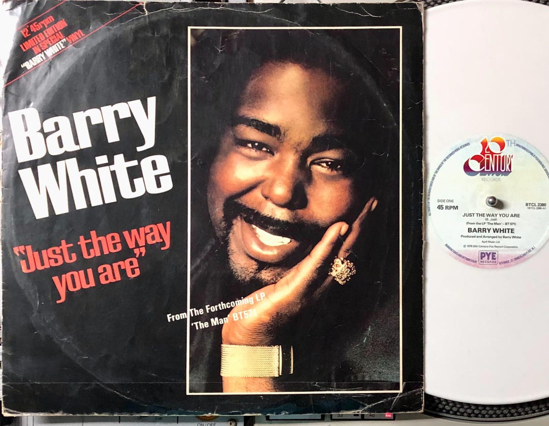 1978 Barry White - Just the Way You Are Vinyl 12