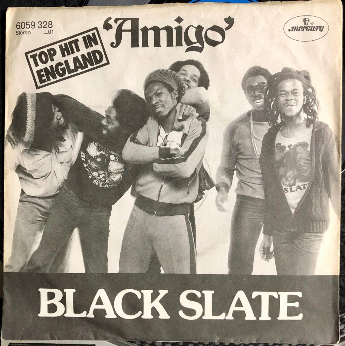 Black Slate - Amigo / Black Slate Rock - 1980 Vinyl 7" 45 RPM, foto 1 di 4