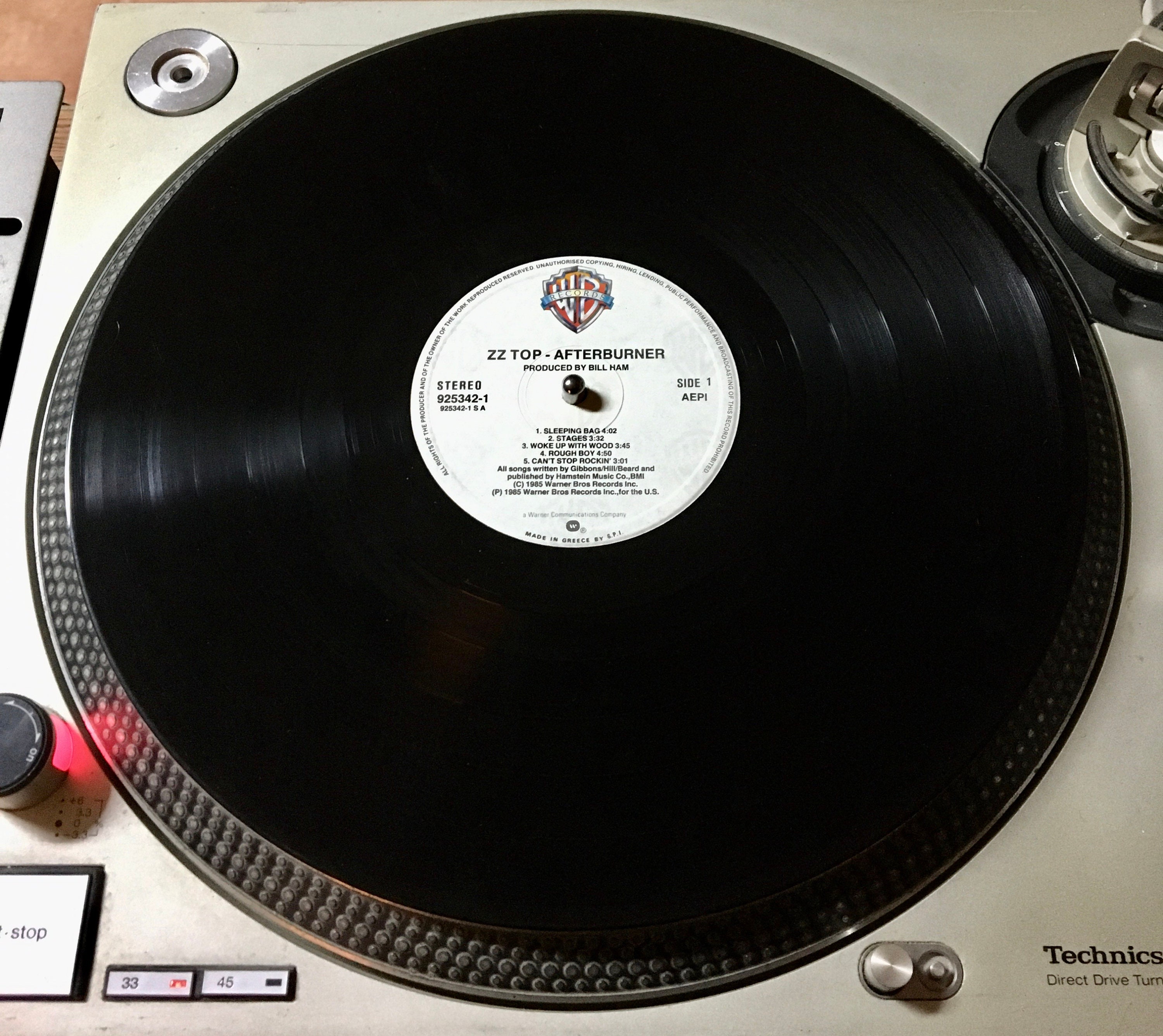 MASTERDISK刻印 両面RLカット Afterburner ZZ TOP MASTERDISK刻印 両面RLカット Afterburner ZZ TOP - メルカリ