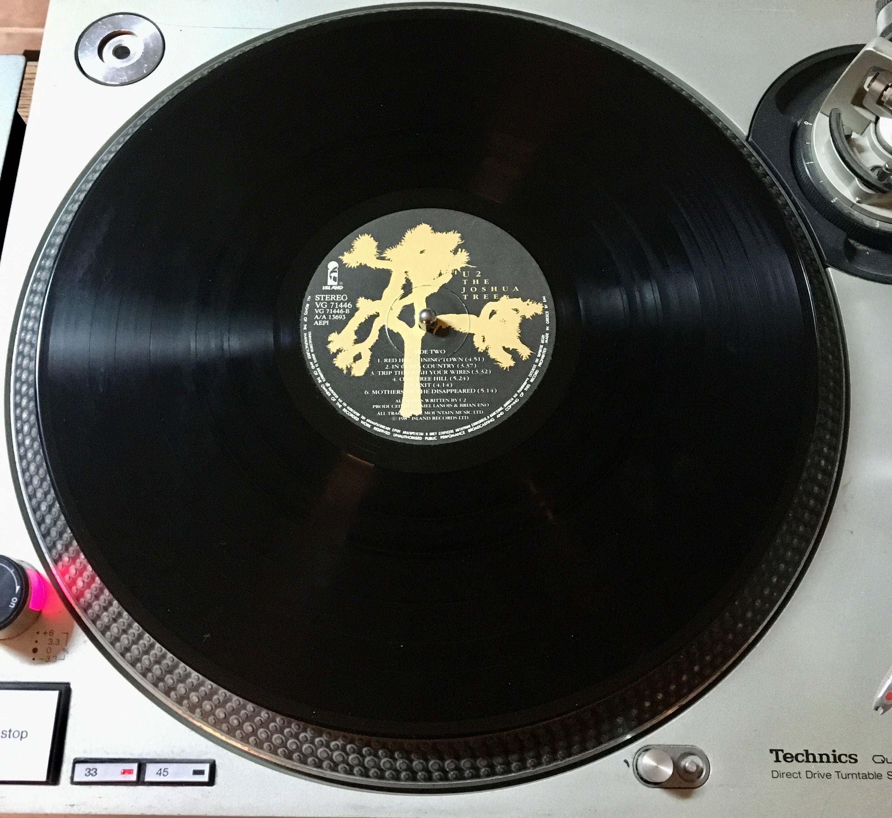 1987 U2 – the Joshua Tree , Vinyl, LP, Album, Gatefold