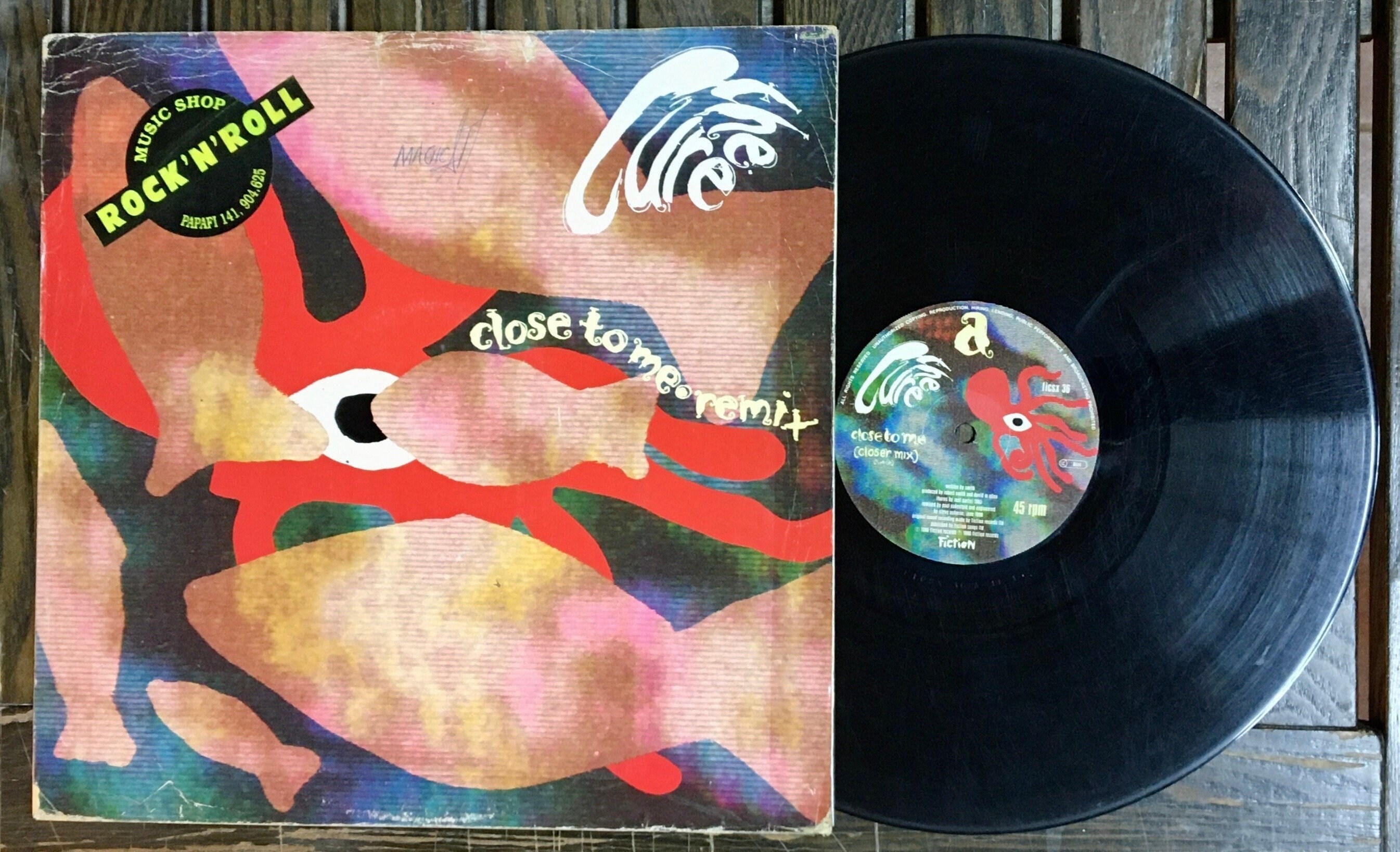 1990 The Cure Close To Me Remix, Vinilo, 12, Sencillo, 45 RPM -  México