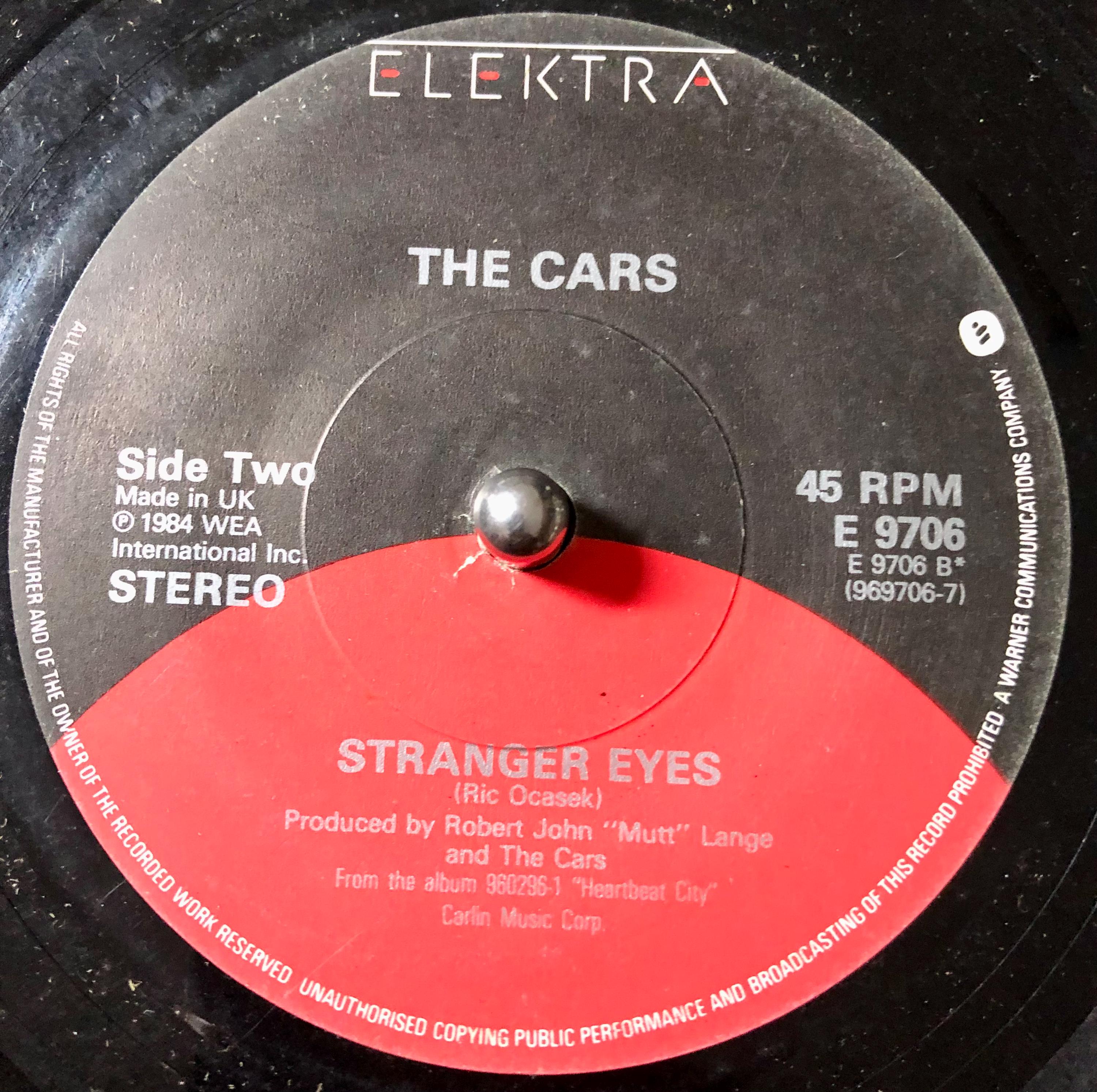 1984 the Cars - Drive , Vinyl, 7