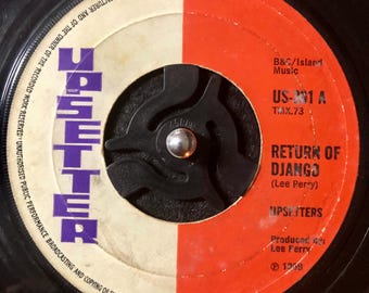 1969 Upsetters - Return Of Django , Vinyl, 7", 45 RPM, Single