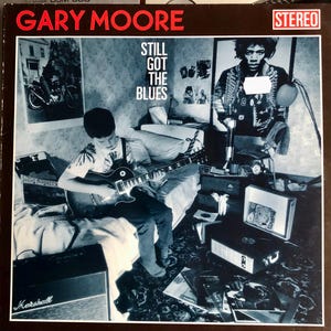 1990 ゲイリー・ムーア – Still Got The Blues、レコード、LP、アルバム