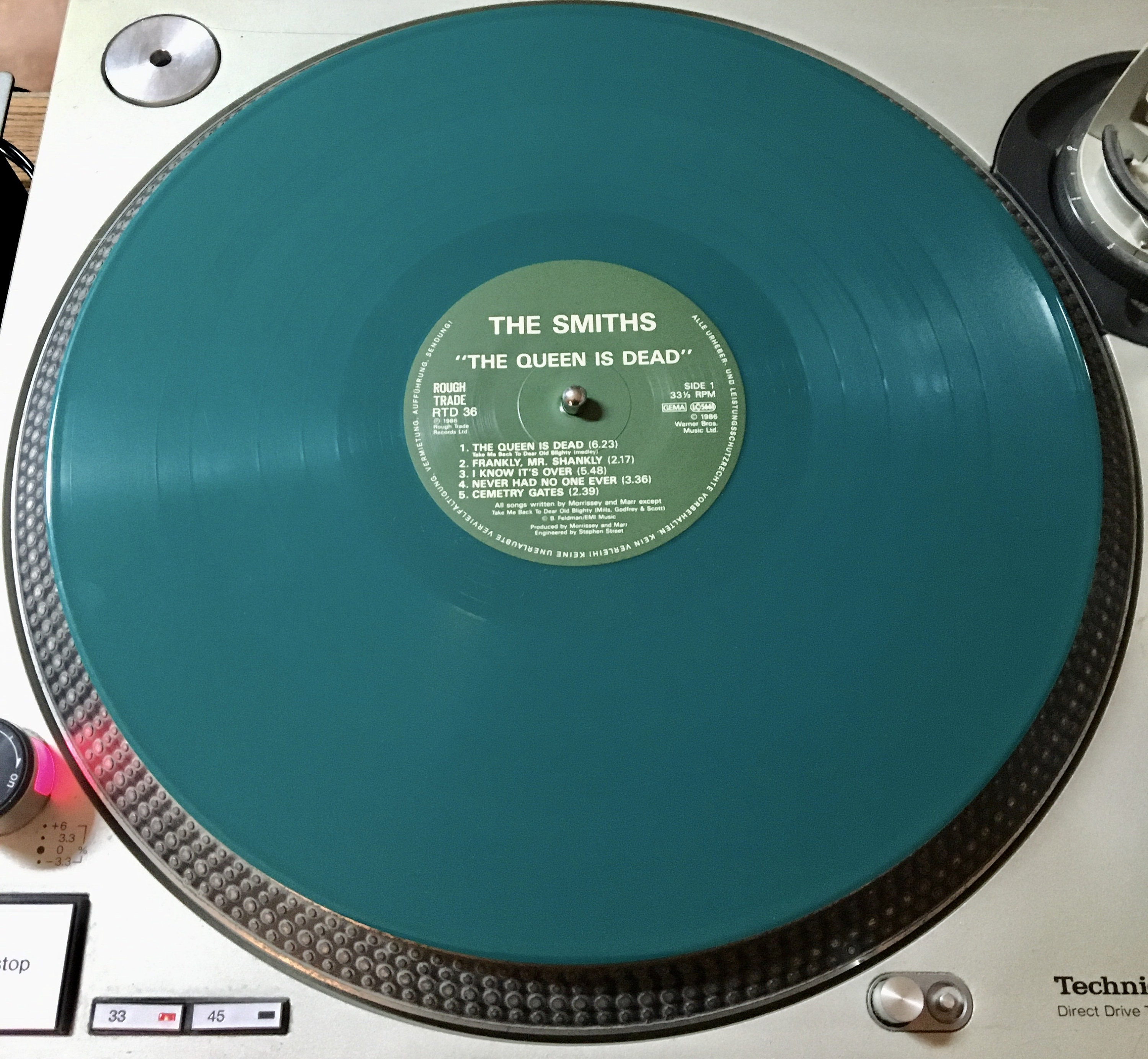 1986 Limited Edition , the Smiths – the Queen is Dead