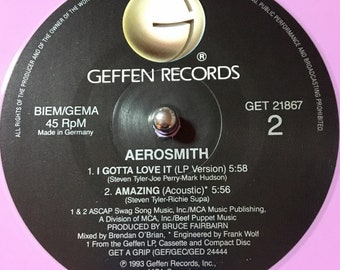 Aerosmith Crazy Gotta Love It Single Vintage 1993 Cassette Single Steven  Tyler