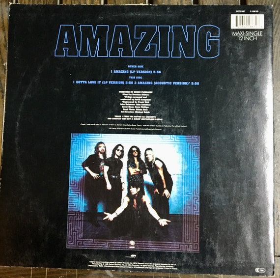 1993 Limited Edition Aerosmith – Amazing Vinyl, 12