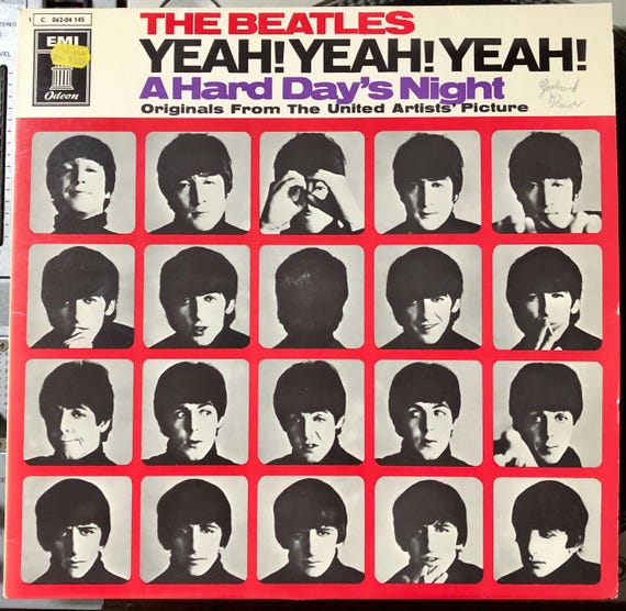 The Beatles - Yeah! Yeah! Yeah! (A Hard Day's Night) 1969 Vinyl LP