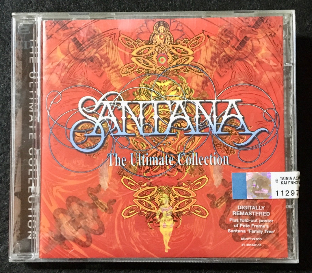 CD - 1998 (near Mint) Santana - the Ultimate Collection , 2 × CD,  Compilation, Remastered - Etsy, image size:1080x943