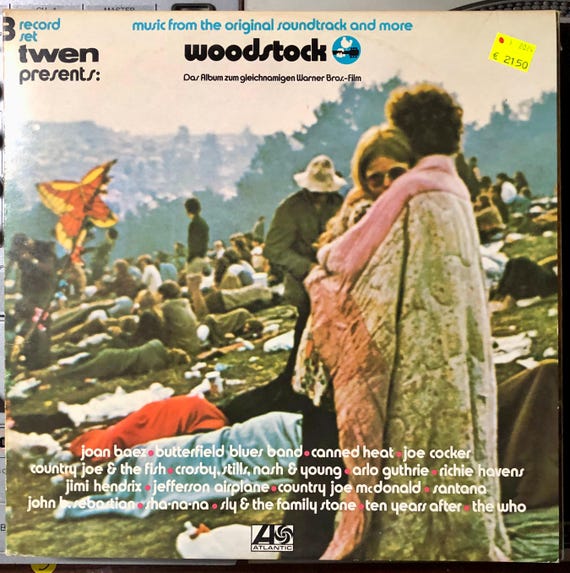 Woodstock オリジナル・サウンドトラック 3枚組 LPレコード 1970 Woodstock - Music From the Original Soundtrack and More , 3 X