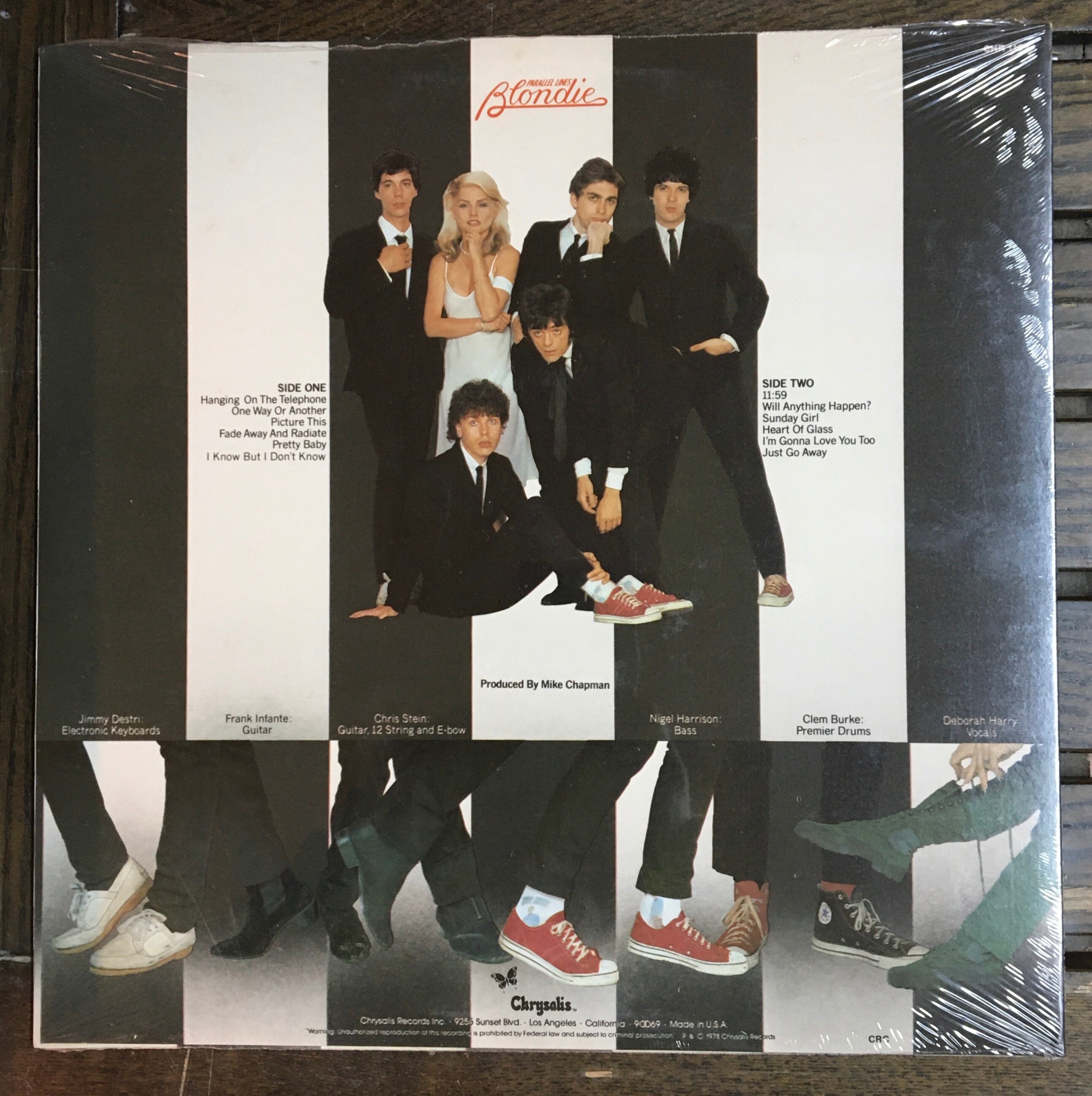 1978 US FACTORY SEALED Blondie Parallel Lines Vinyl Lp Album