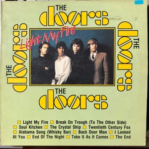 1989 The Doors – Light My Fire , Vinyl, LP, Album