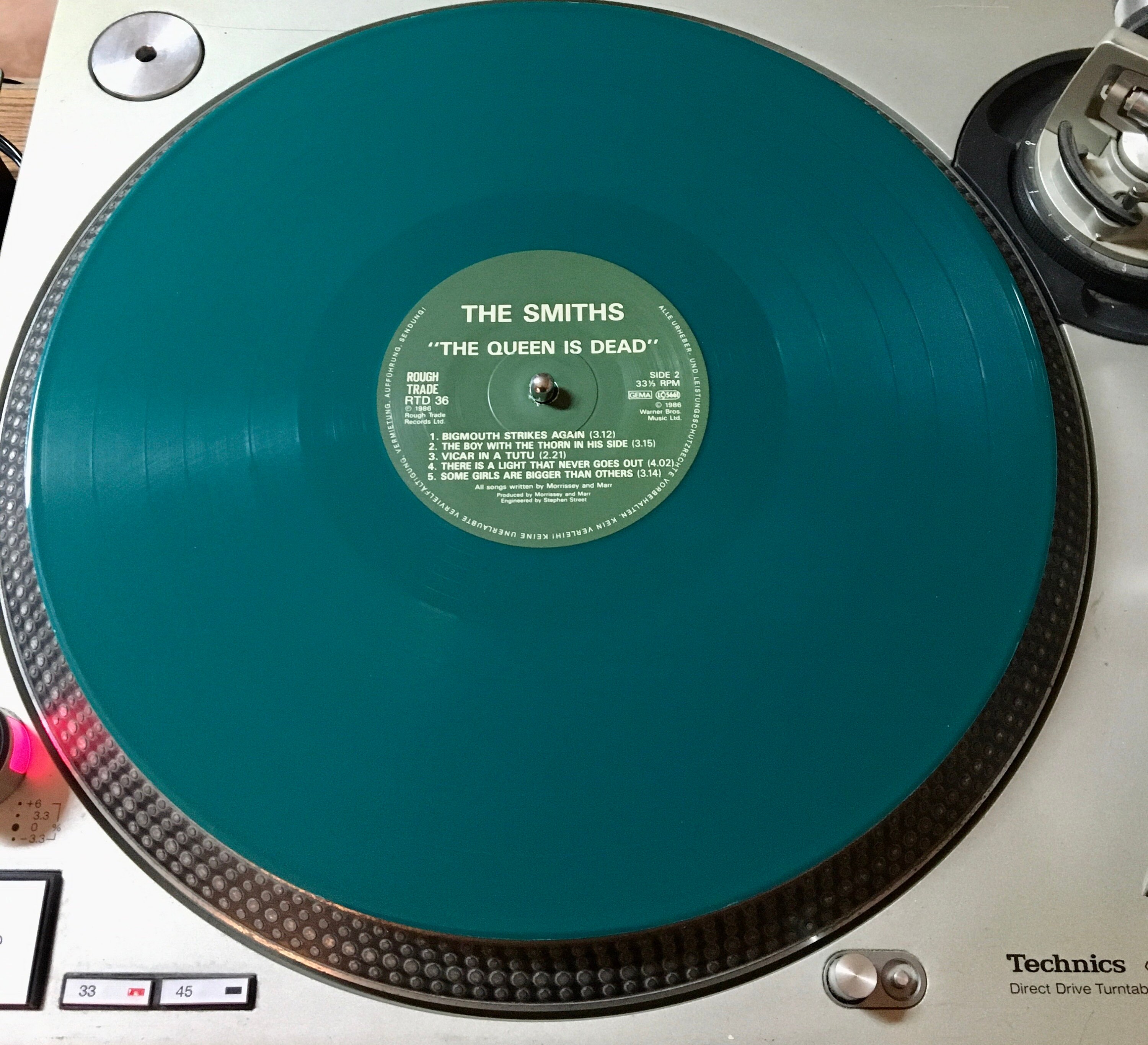 1986 Limited Edition , the Smiths – the Queen is Dead , Vinyl, LP