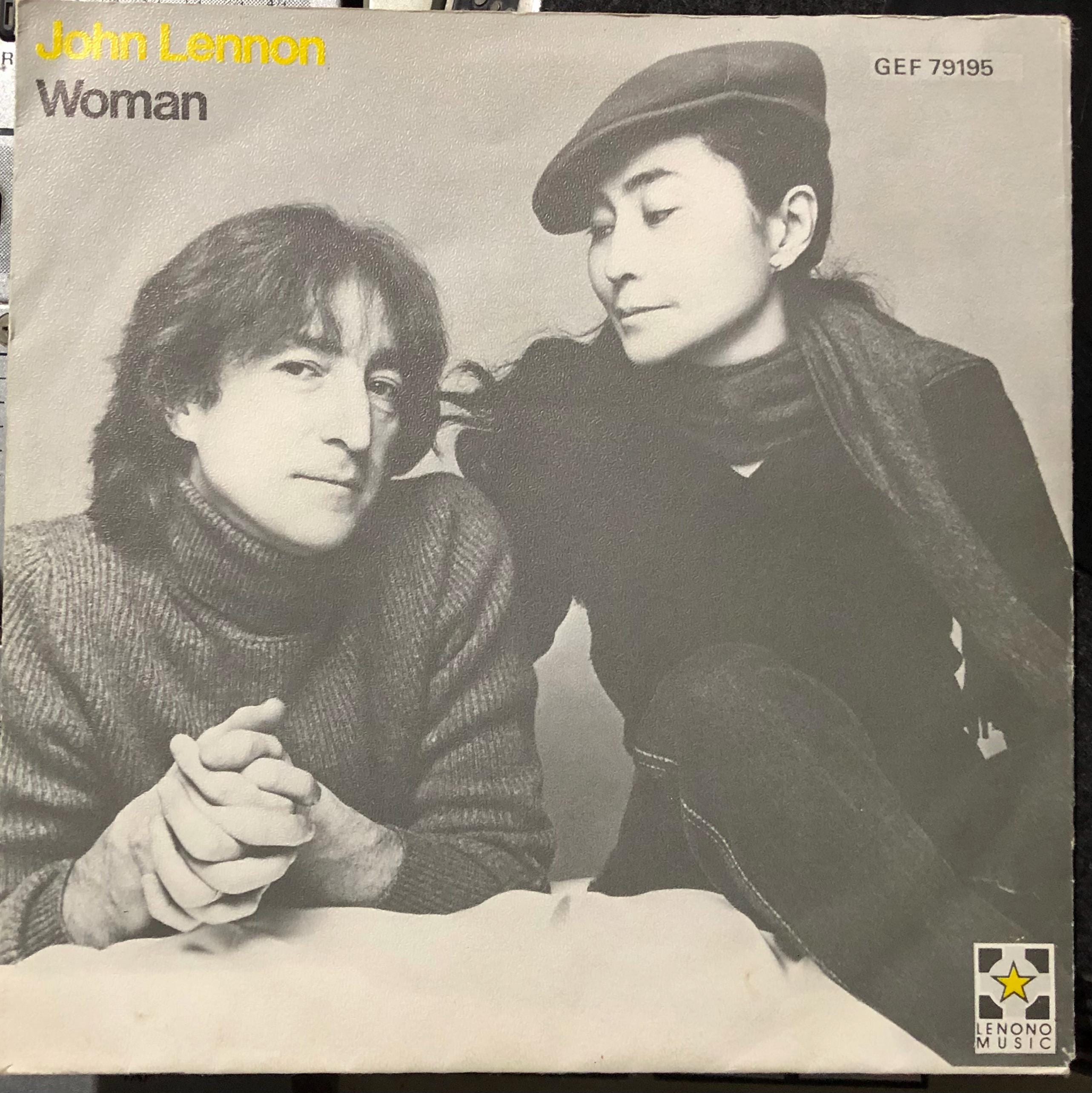 輸入盤７インチ:JOHN LENNON/WOMAN/ジョン・レノン/ビートルズ John Lennon : 45 rpm VINYL RECORD : Woman - Picture Sleeve : THE