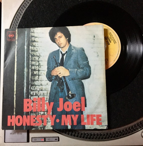 Buy 1978 Billy Joel Honesty / My Life , Vinyl, 7, 45 RPM Online in India -  Etsy
