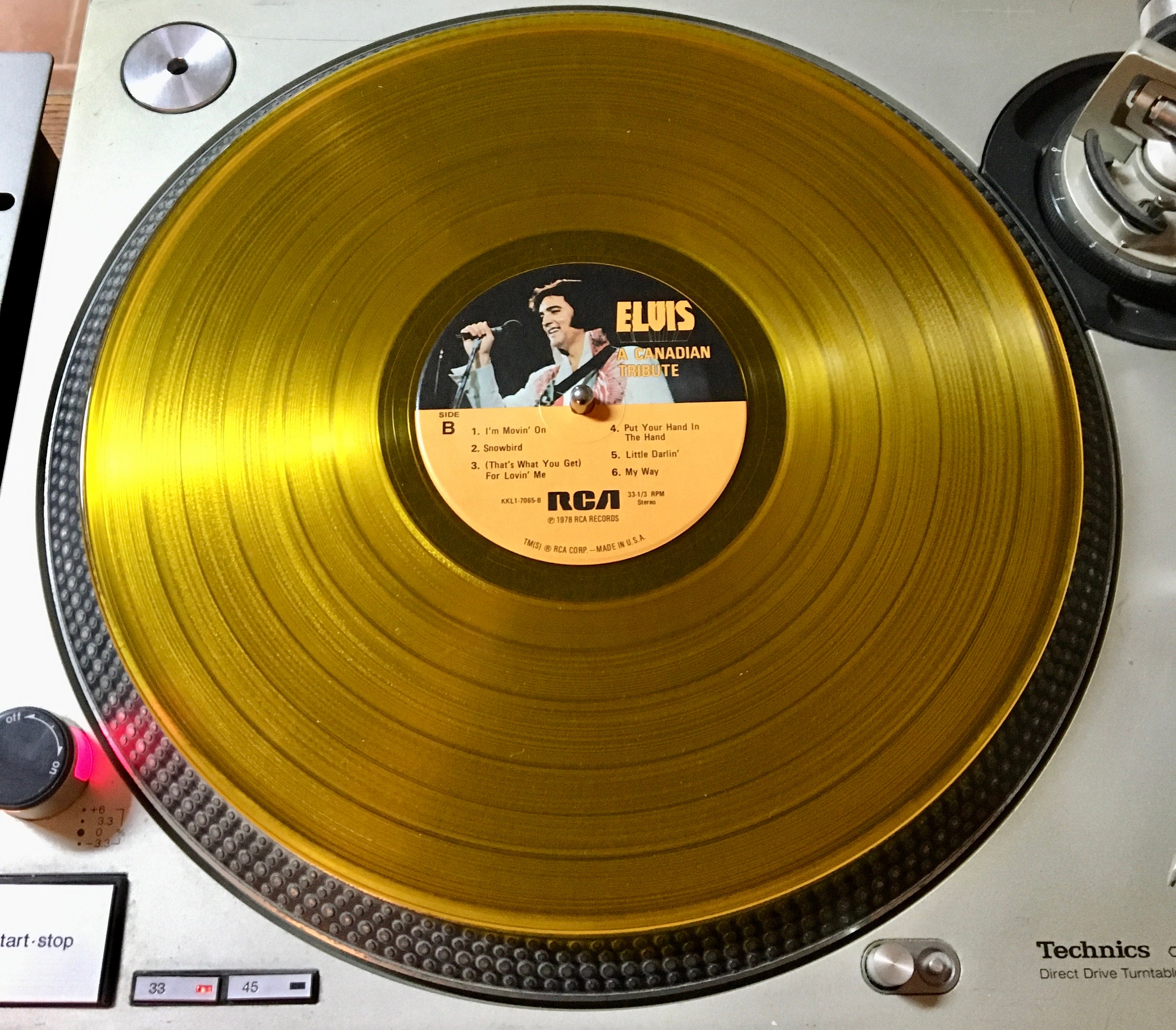 1978 Elvis Presley – A Canadian Tribute , Vinyl, LP, Compilation