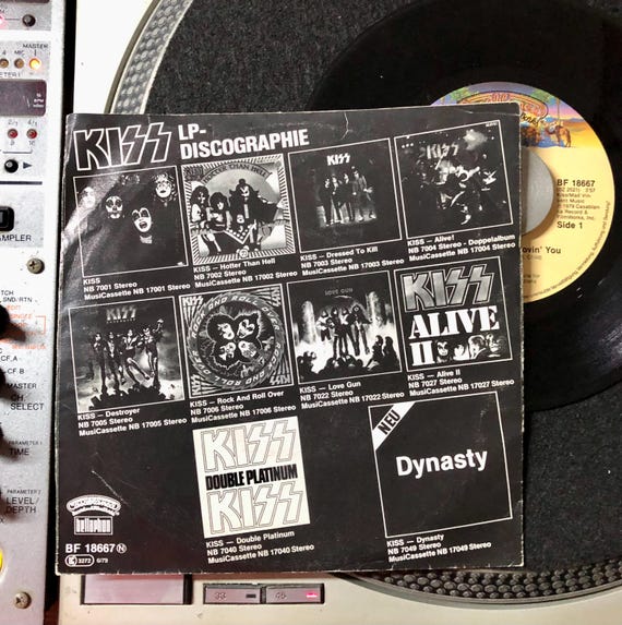 KISS レコード　LP アルバム 1979 Kiss – I Was Made for Lovin' You , Vinyl, 7
