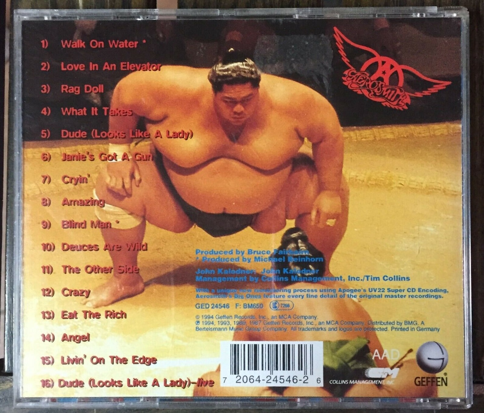 CD Aerosmith Big Ones 1994 CD, Compilation, Remastered Near Mint Etsy