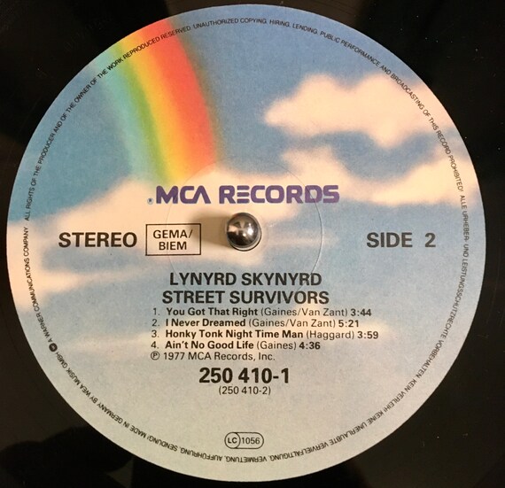 1977 Lynyrd Skynyrd – Street Survivors , Vinyl, LP, Album