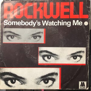 1983 Rockwell - Någon tittar på mig , vinyl, 7"