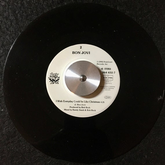 1992 ボン・ジョヴィ – Keep The Faith、レコード、7インチ、45 RPM