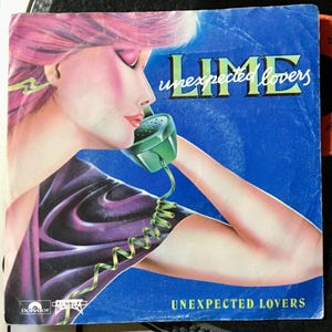 1985 Lime - Unexpected Lovers, Vinile, 7&quot;, 45 giri, Singolo