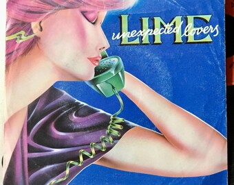 1985 Lime - Unexpected Lovers , Vinyl, 7", 45 RPM, Single
