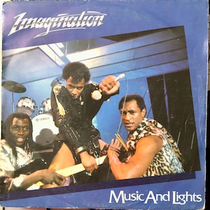 1986 Imagination – Music And Lights , Vinyl, 7&quot;, 45 RPM, Single, Stereo