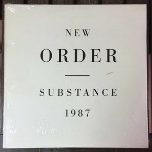 FACTORY SEALED 1987 Limited Ed. New Order Substance 2 × Vinyl, LP,