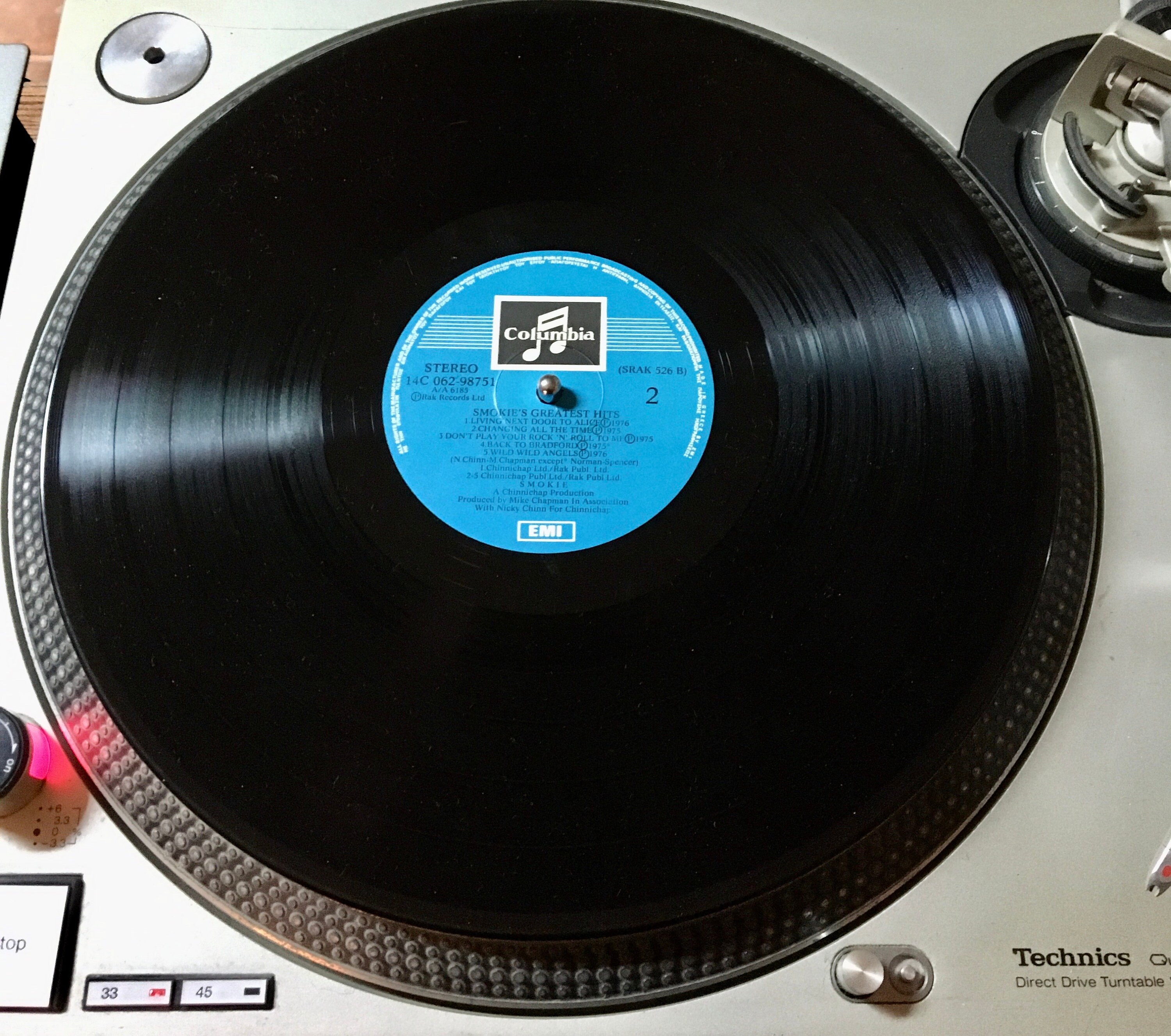 Smokie スモーキー LP レコード 2枚セット スモーキー - グレイテスト・ヒッツ、レア・ギリシャ・プレス